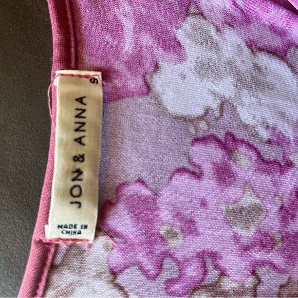 Floral Maxi Dress in Purple and Pink - Picture 2 of 5